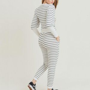 Pretty Little Striped PJ Lounge Set